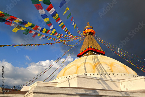 Fotografía Boudhanath Buddhist stupa . Kathmandu, Nepal