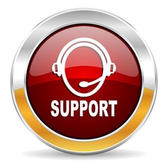 Aufkleber - support icon