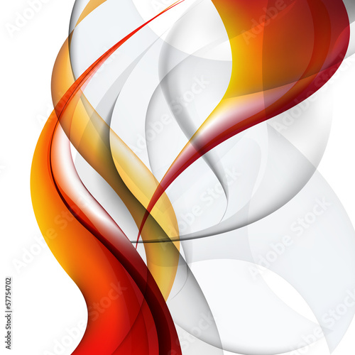 Obraz na płótnie canvas Elegancki dym tło - projekt graficzny