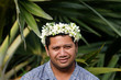 Portrait of Polynesian Pacific Island Tahitian mature man Aituta