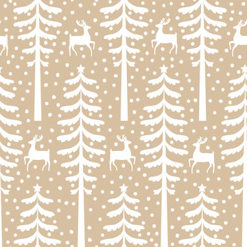 Fototapete -  - Christmas seamless pattern