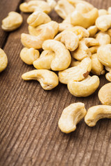 Sticker - cashews in wooden bowl