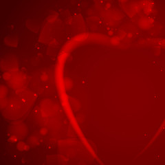 Wall Mural - Valentine's Day or Wedding Background.