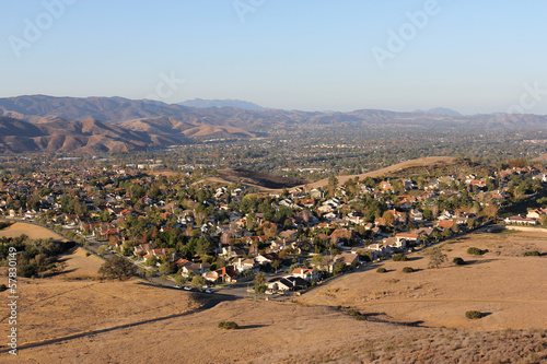 Naklejka samoprzylepna Simi valley california