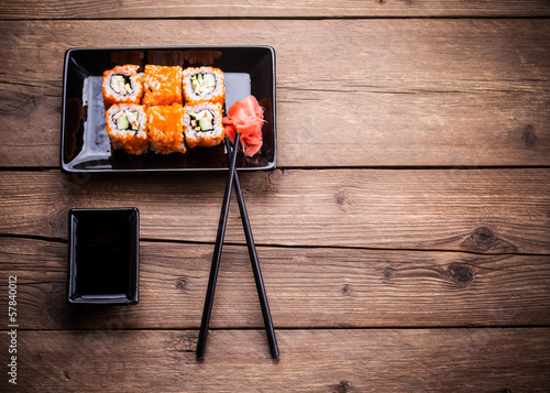 Dekoracja na wymiar  maki-sushi