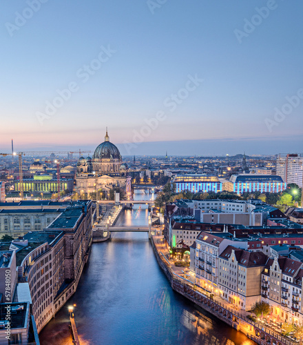 Plakat na zamówienie Berlin Spree