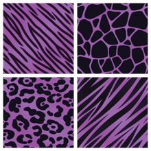 Purple Animal Print Collection
