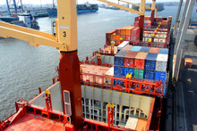 Containerschiff - Hamburg.