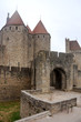 Fortress of Carcassonne in southern France