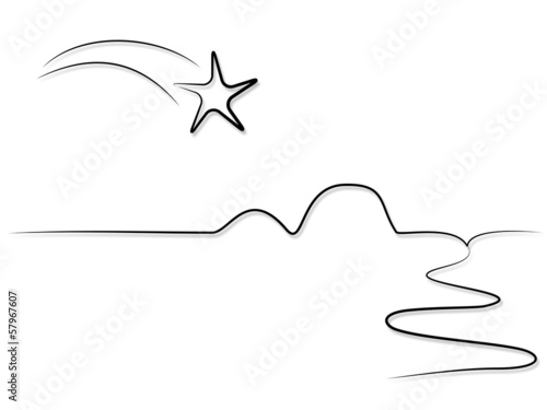 Stern von Bethlehem Tribal Adobe Stock