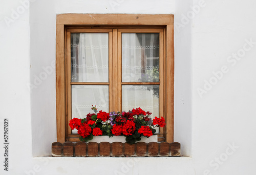 Plakat na papierze fotorealistycznym Okno
