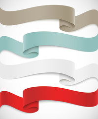 set of ribbons