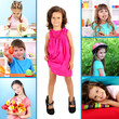 © Africa Studio - Collage of cute little children