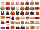 Fototapeta Desenie - Female bags collection