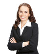 © vgstudio - Portrait of smiling businesswoman, isolated
