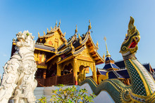 Temple Wat Ban-den , Chiangmai Province Thailand
