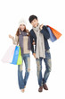 © Tom Wang - Happy couple doing shopping with winter clothing
