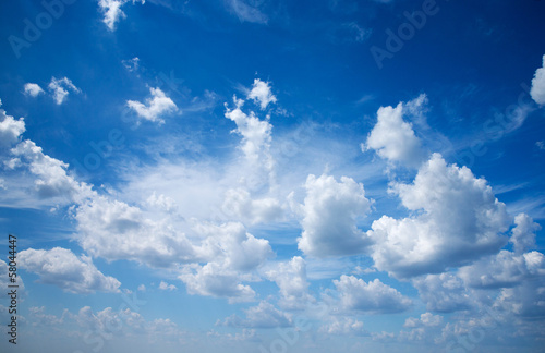 Dekoracja na wymiar  niebieskie-niebo
