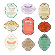 © creadib - Vintage labels vector set