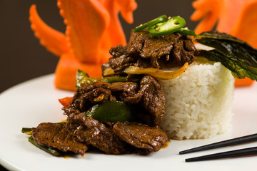 Canvas Print - Asian Pepper Steak