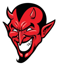 Devil Head Mascot