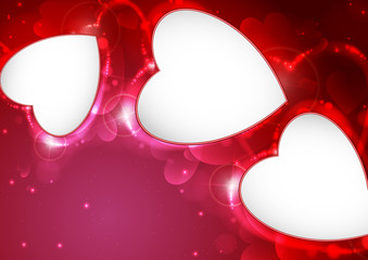 Wall Mural - Valentine's day or Wedding background.