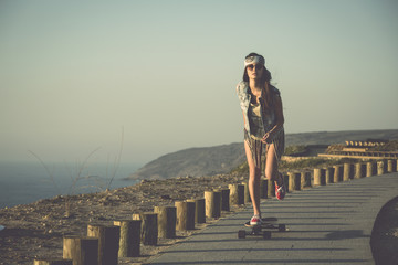 Sticker - Skater Girl