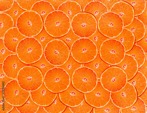 Dekoracja na wymiar  pomarancze-tlo