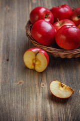 Canvas Print - Ripe red apple