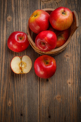 Wall Mural - Red apples