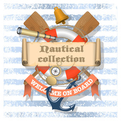 Sticker - Nautical collection 1