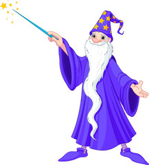 Cartoon wizard