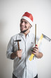 © Eugenio Marongiu - bricolage christmas stylish young man