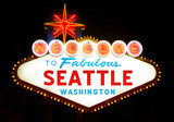 Fototapeta Las - Welcome to Fabulous Seattle