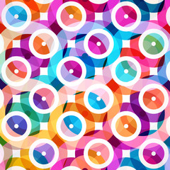 Aufkleber - Abstract background with design elements.