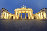 Fototapeta Paryż - Brandenburger Tor (Brandenburg Gate) panorama in Berlin, Germany