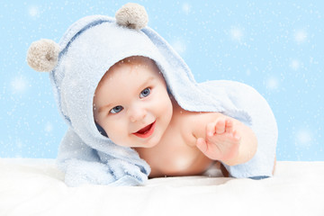 smiling baby