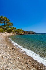 Wall Mural - Beach at Phaselis in Antalya, Turkey