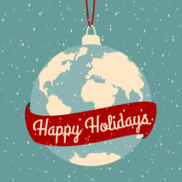 Wall Mural -  - christmas greeting card
