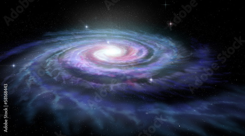 Spiral Galaxy Milky Way