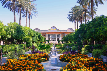 naranjestan museum in shiraz,iran