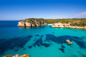 Wall Mural - Cala Macarella Macarelleta Cituradella in Menorca Balearic