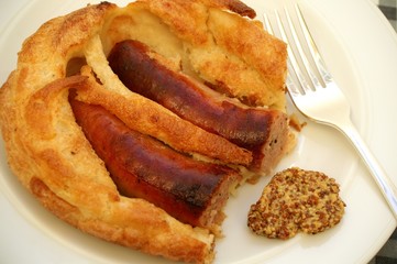 Poster - traditional british toad in the hole