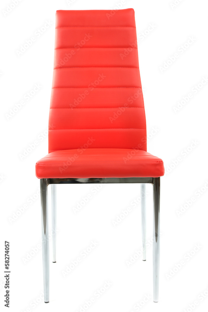 Modern  color chair, isolated on white