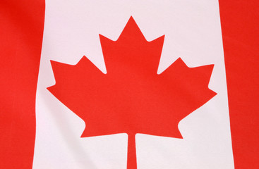 Canadian Maple Leaf red and white flag 