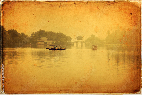 Naklejka samoprzylepna Hangzhou - Chiny
