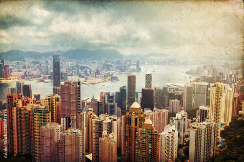 Naklejka samoprzylepna Wyspa Hong Kong