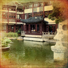 Poster - Yu Garden, Shanghai - China