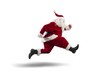 © alphaspirit - Running Santa Claus