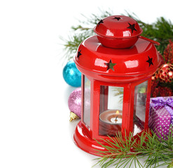 Canvas Print - Christmas lantern